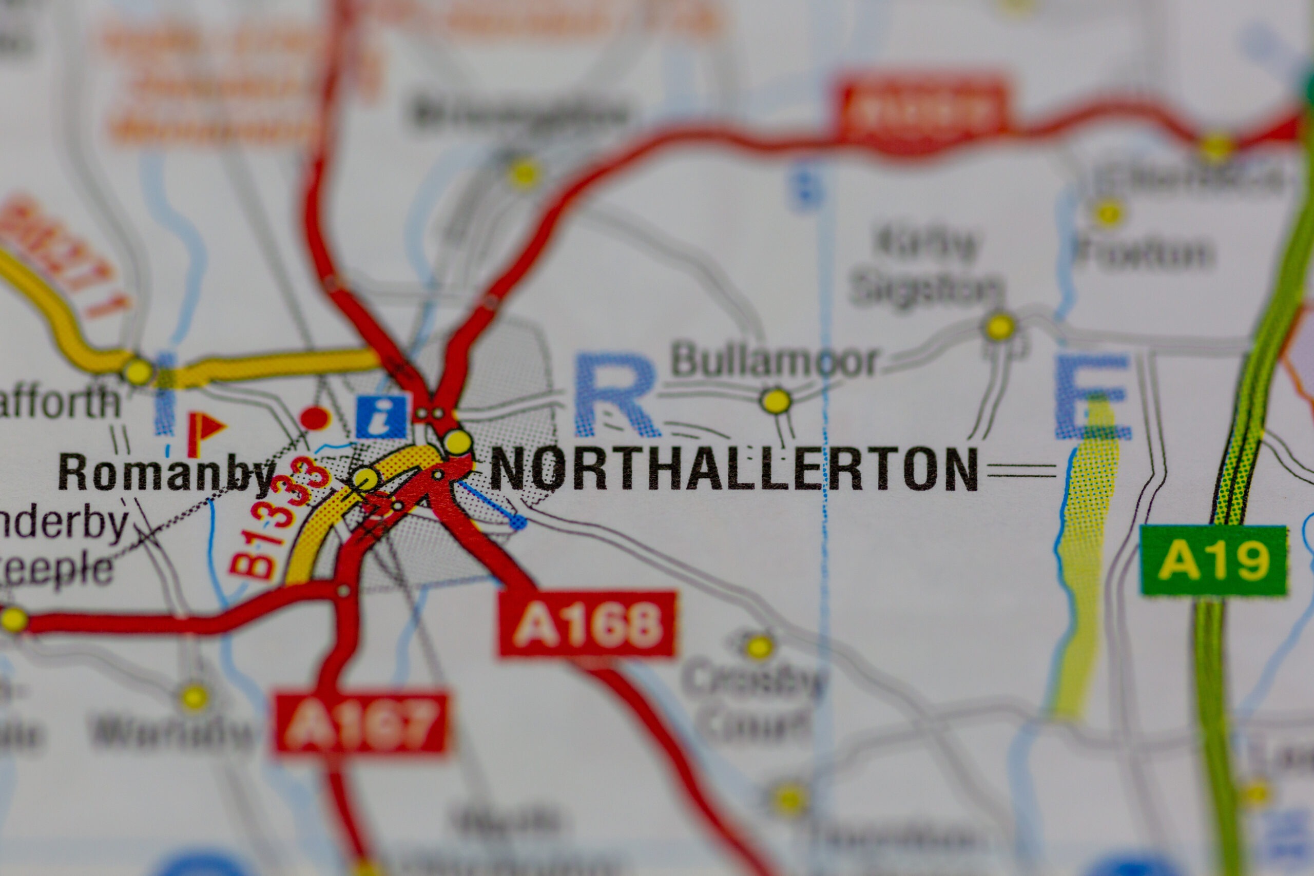 Northallerton map