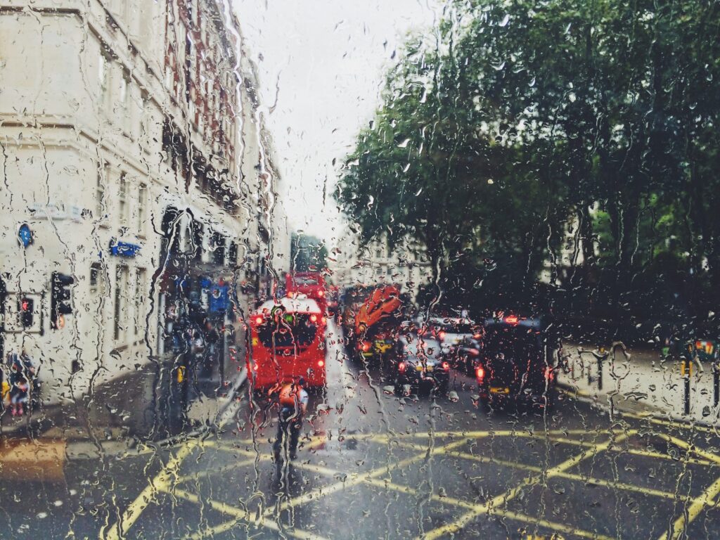 Rain in England