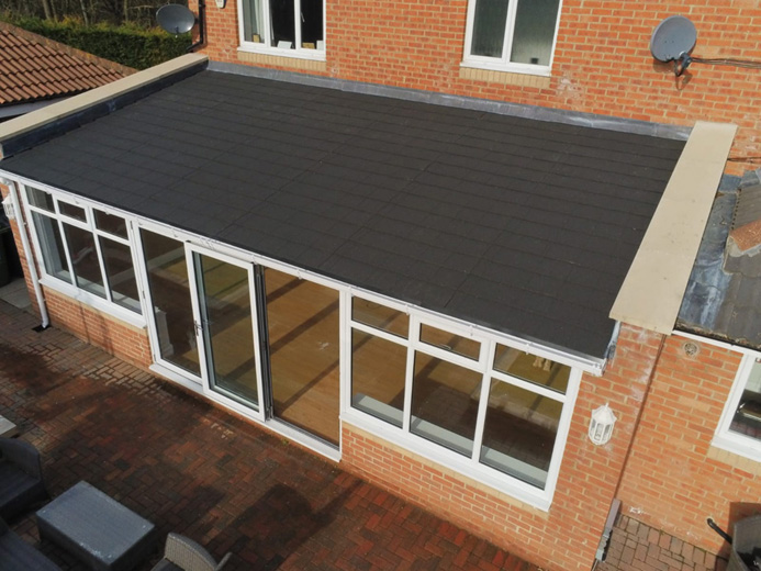 Conservatory roof and new windows
