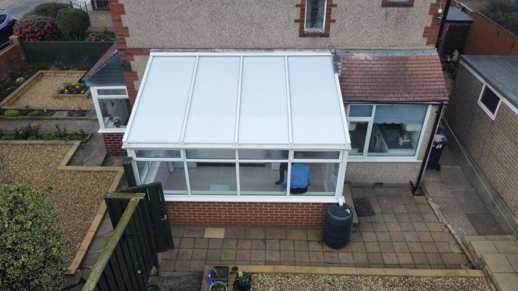 Lean To Conservatory Install
