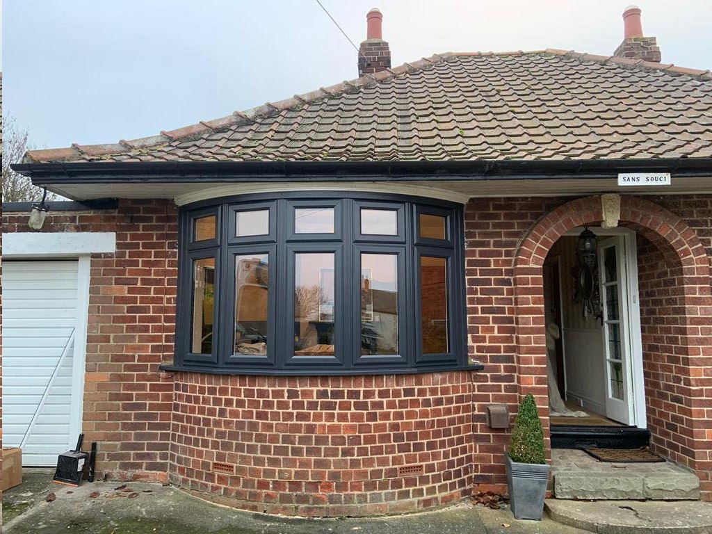 New anthracite grey windows
