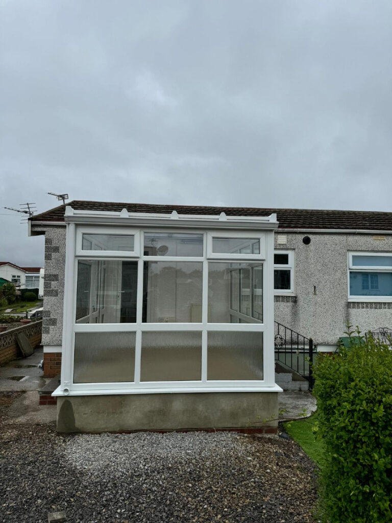 Full Glass Conservatory Install