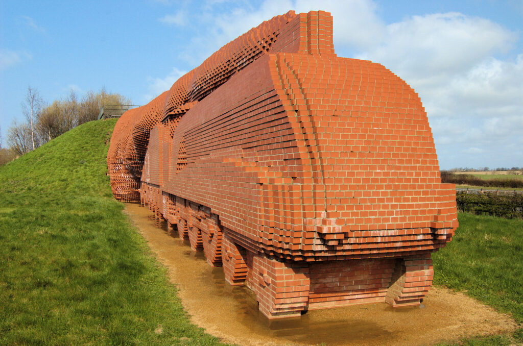 Darlington's brick train