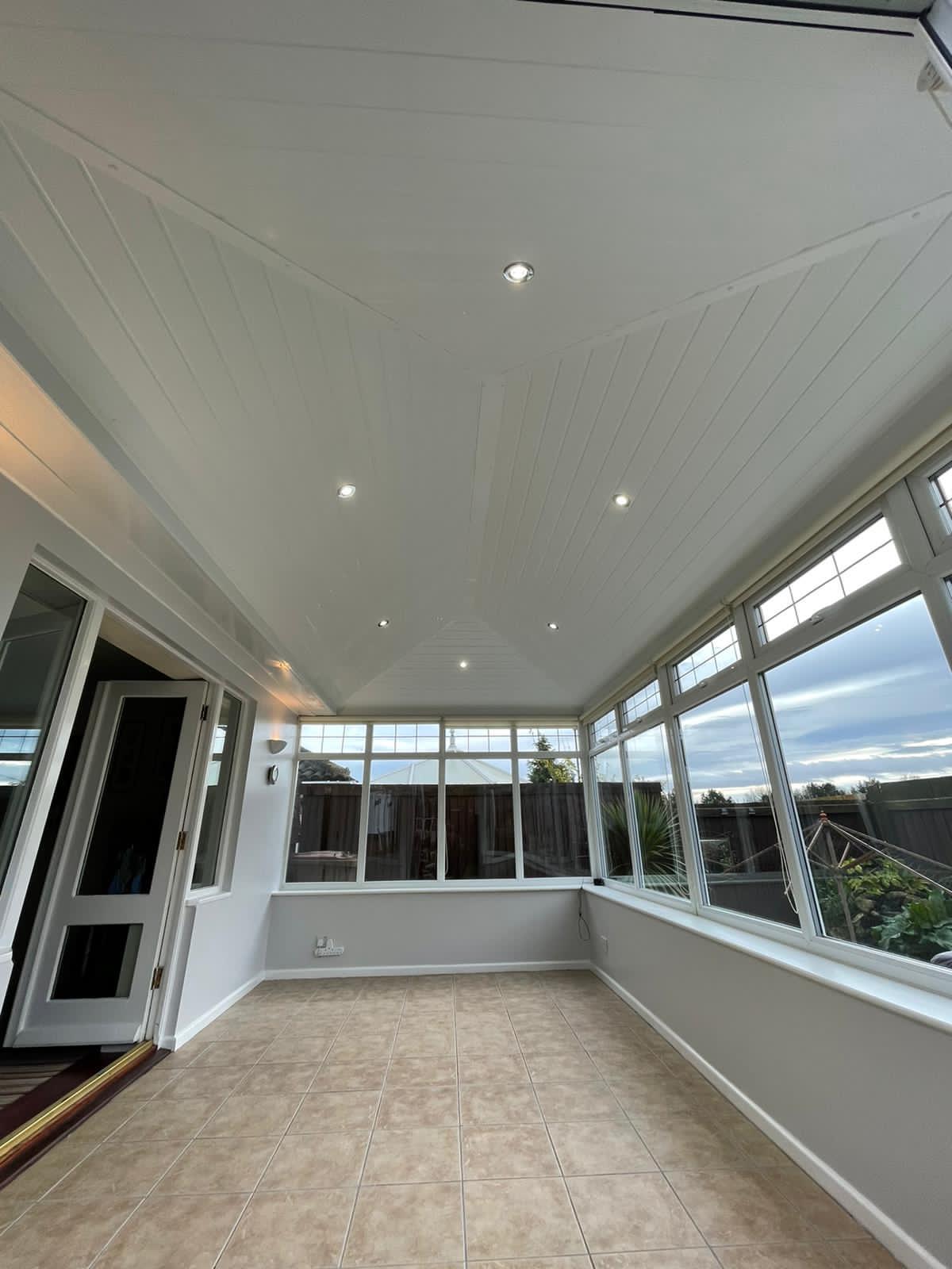 tiled overlay internal warm roof